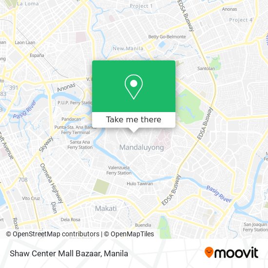 Shaw Center Mall Bazaar map