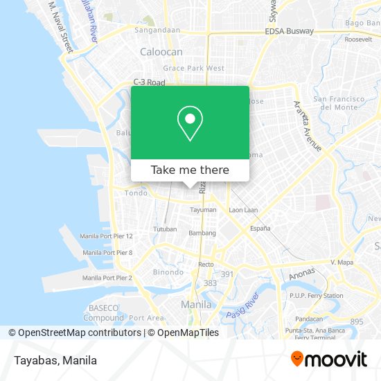 Tayabas map