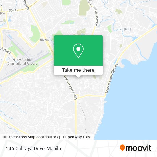 146 Caliraya Drive map