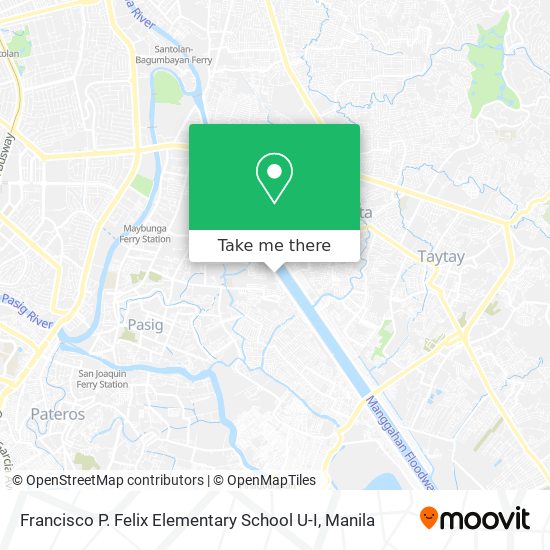 Francisco P. Felix Elementary School U-I map