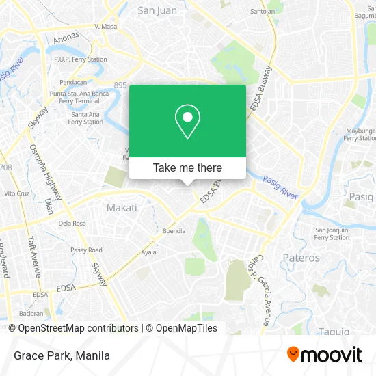 Grace Park map