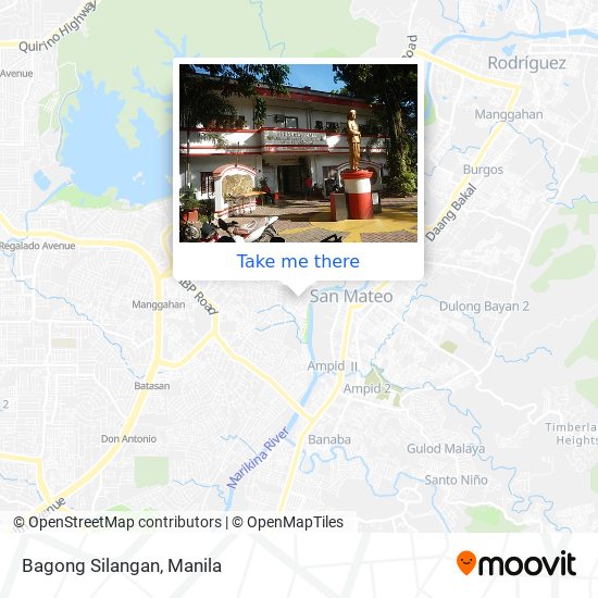 Bagong Silangan map