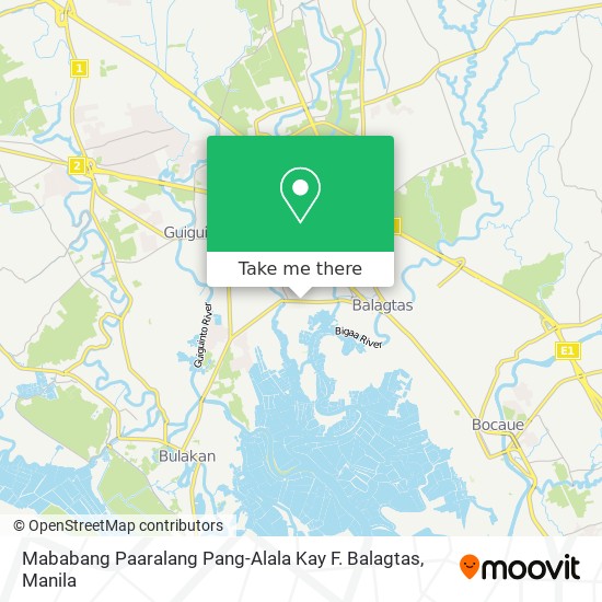 Mababang Paaralang Pang-Alala Kay F. Balagtas map