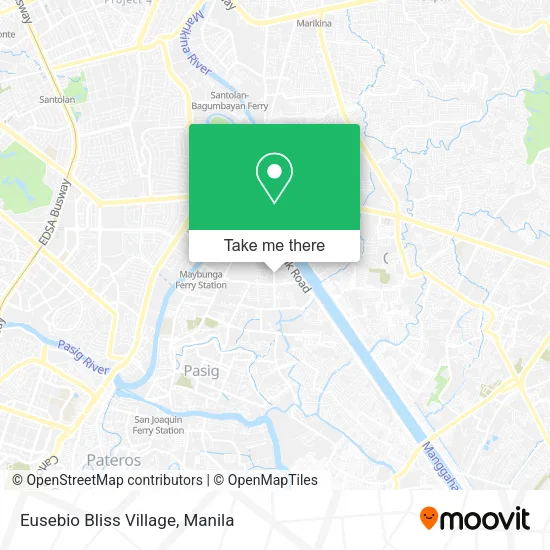 Eusebio Bliss Village map