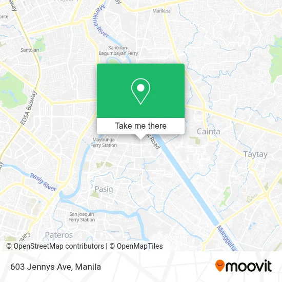 603 Jennys Ave map