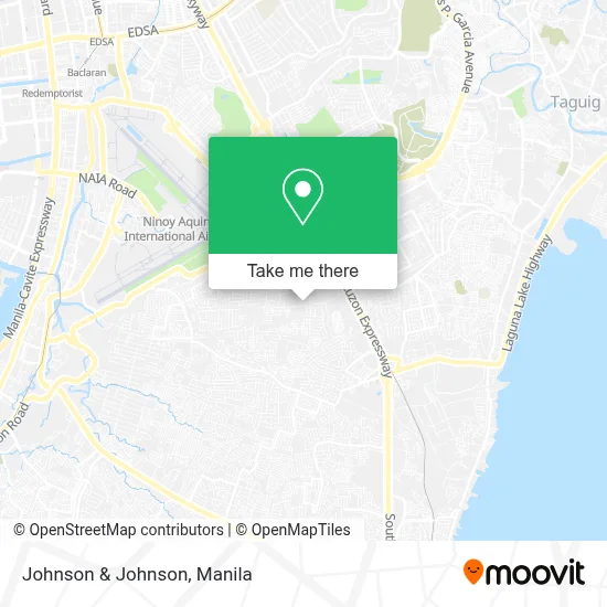 Johnson & Johnson map