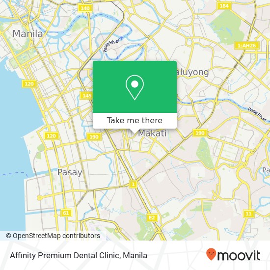 Affinity Premium Dental Clinic map