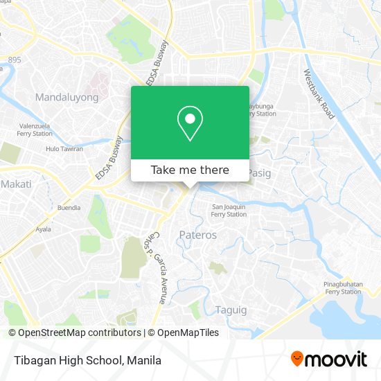 Tibagan High School map