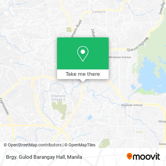 Brgy. Gulod Barangay Hall map