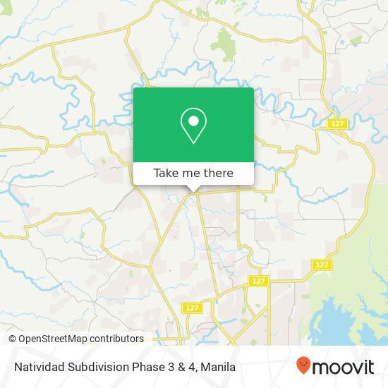 Natividad Subdivision Phase 3 & 4 map