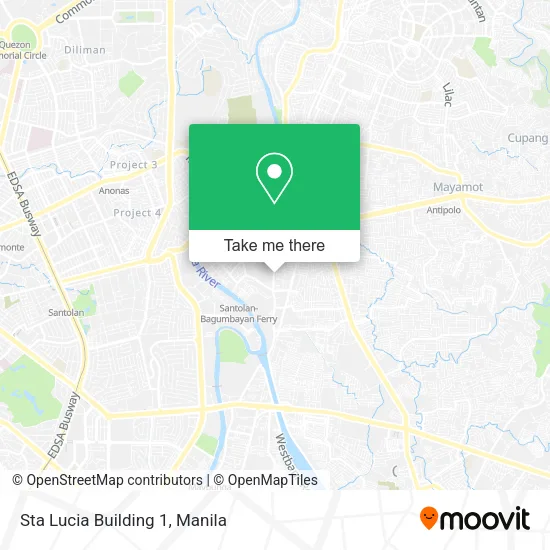 Sta Lucia Building 1 map