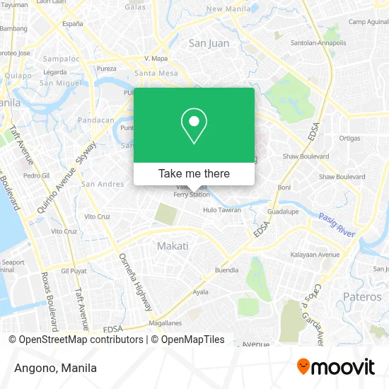 Angono map