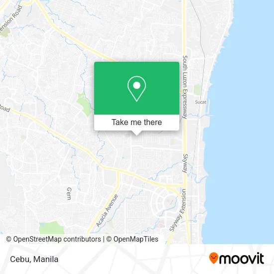 Cebu map