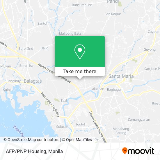 AFP/PNP Housing map