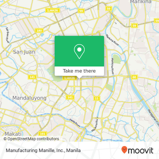 Manufacturing Manille, Inc. map