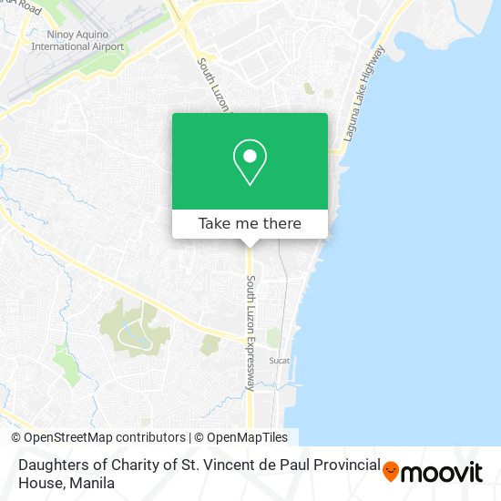 Daughters of Charity of St. Vincent de Paul Provincial House map
