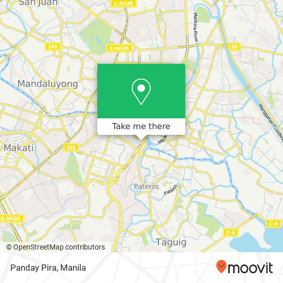 Panday Pira map