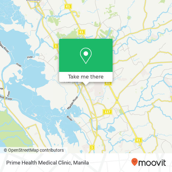 Prime Health Medical Clinic map