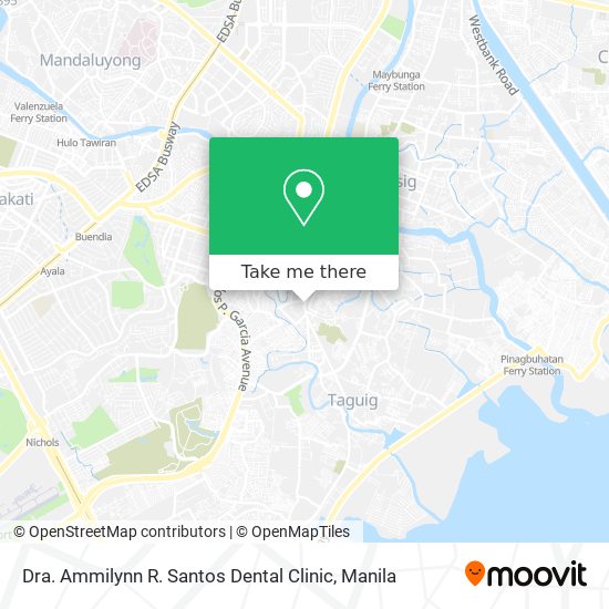 Dra. Ammilynn R. Santos Dental Clinic map