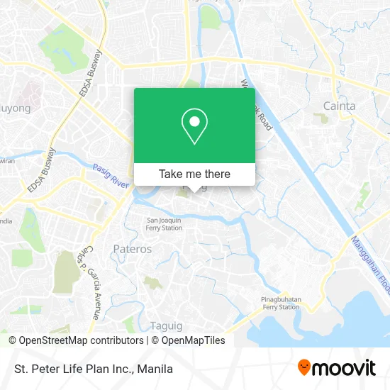 St. Peter Life Plan Inc. map