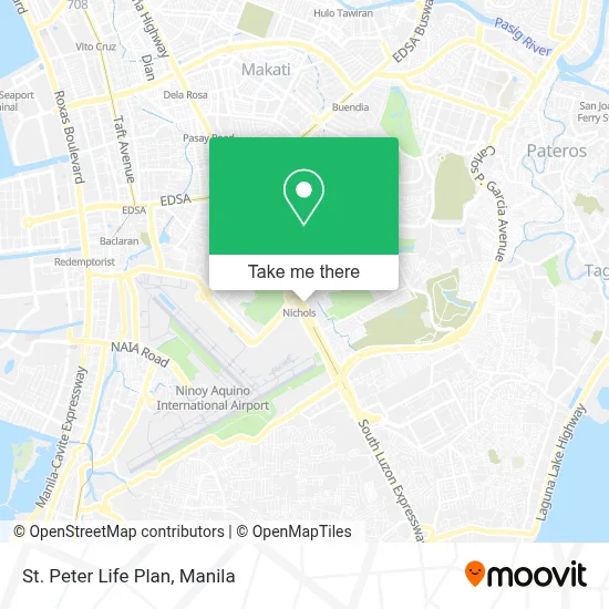 St. Peter Life Plan map