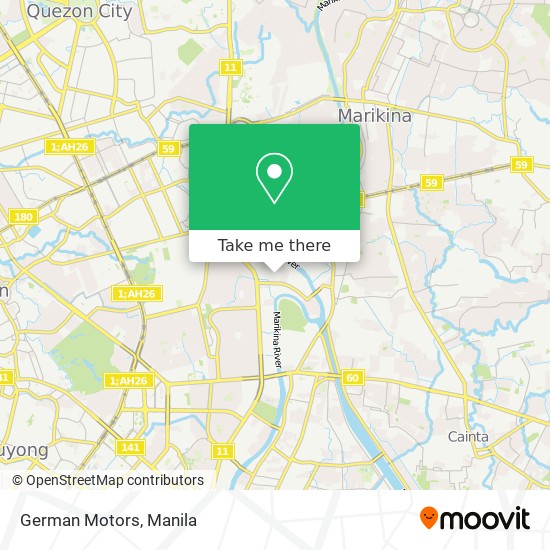 German Motors map