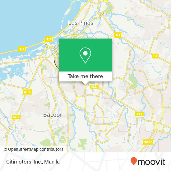 Citimotors, Inc. map