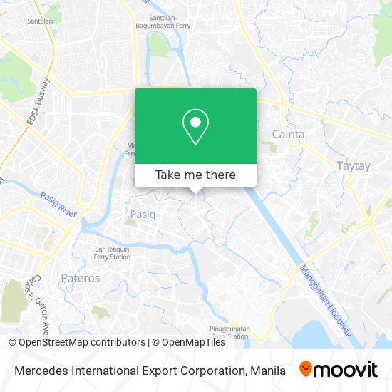 Mercedes International Export Corporation map