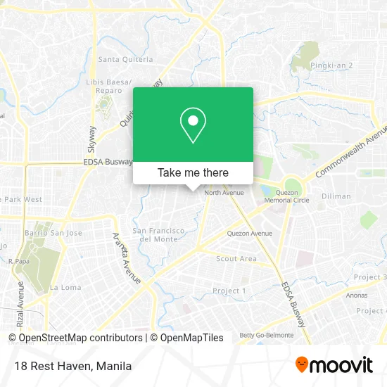 18 Rest Haven map