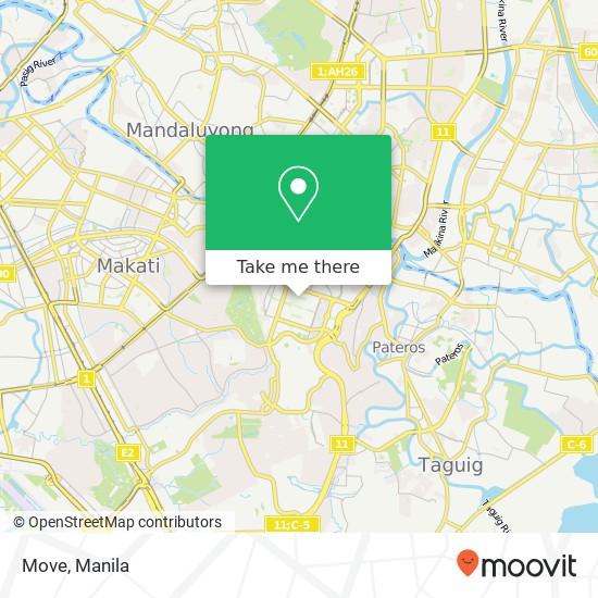Move map