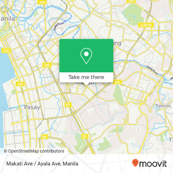 Makati Ave / Ayala Ave map