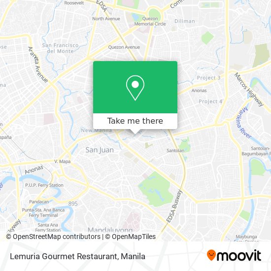 Lemuria Gourmet Restaurant map