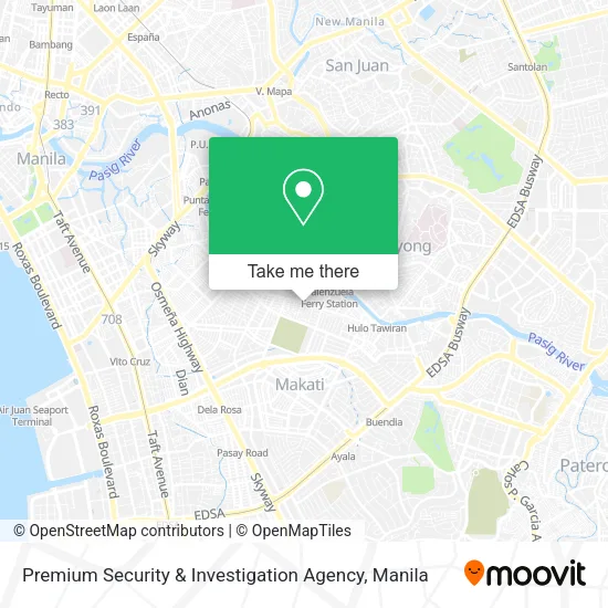 Premium Security & Investigation Agency map