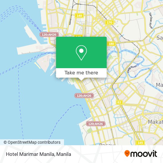 Hotel Marimar Manila map