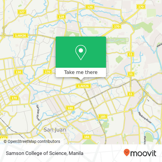 Samson College of Science map