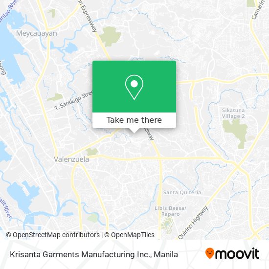 Krisanta Garments Manufacturing Inc. map