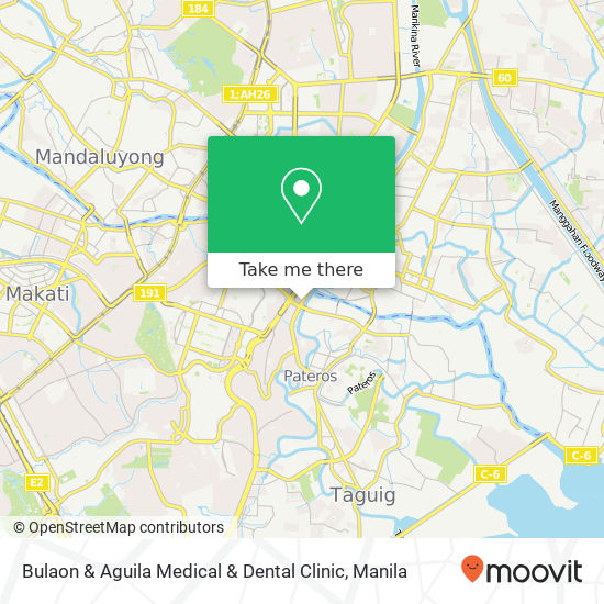 Bulaon & Aguila Medical & Dental Clinic map