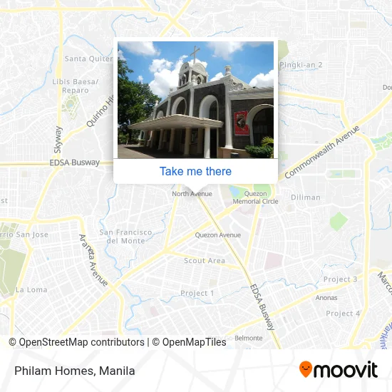 Philam Homes map