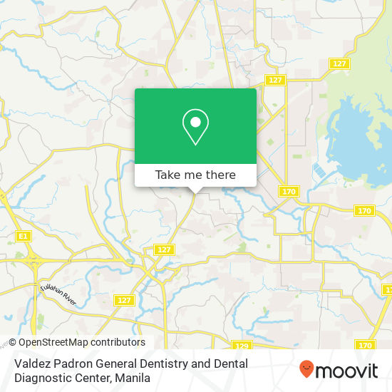 Valdez Padron General Dentistry and Dental Diagnostic Center map
