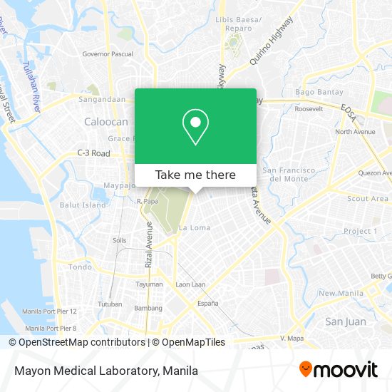 Mayon Medical Laboratory map