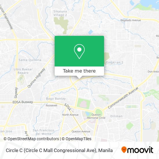 Circle C (Circle C Mall Congressional Ave) map