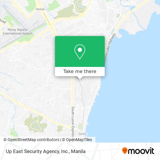 Up East Security Agency, Inc. map