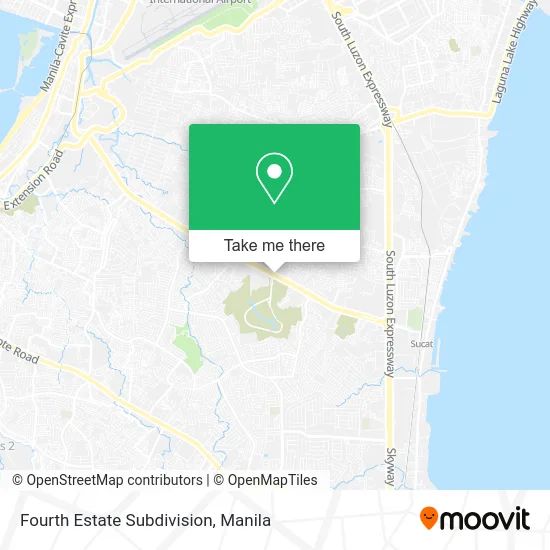 Fourth Estate Subdivision map