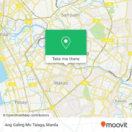 Ang Galing Mo Talaga map