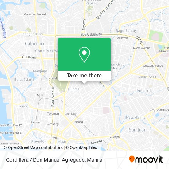 Cordillera / Don Manuel Agregado map