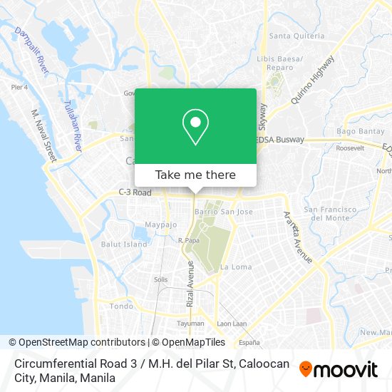 Circumferential Road 3 / M.H. del Pilar St, Caloocan City, Manila map