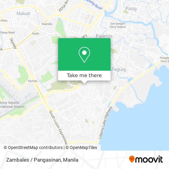 Zambales / Pangasinan map