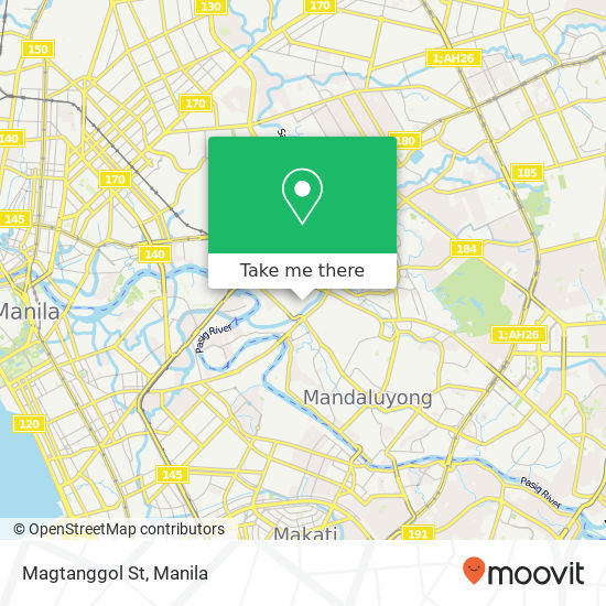 Magtanggol St map