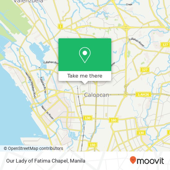 Our Lady of Fatima Chapel map