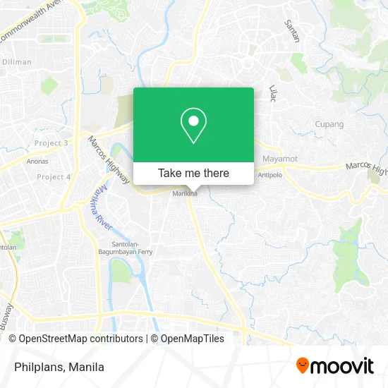 Philplans map